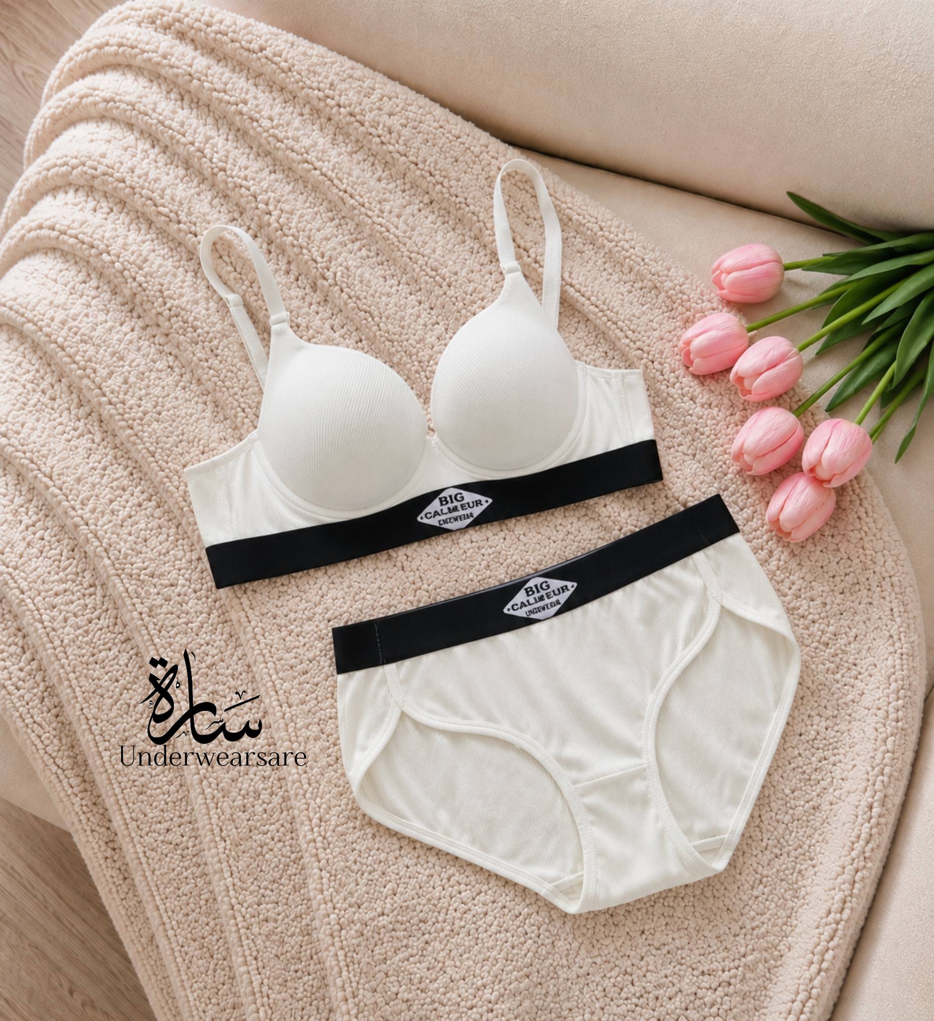 ست سوتین شورت اسپورت اسفنجی کد 3